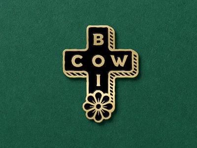 Cowboi Enamel Pin cowboi cowboy cross enamel pin queer western