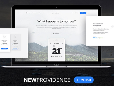 New Providence download fonts free freebies icons market me premium resources ui uikit wireframe