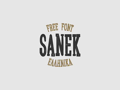 Sanek Free Font