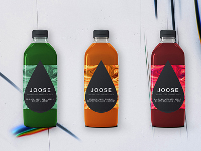 JOOSE Organic Cold Pressed Juice - Packaging Design branding design graphic design juice logo packaging packaging design print print design