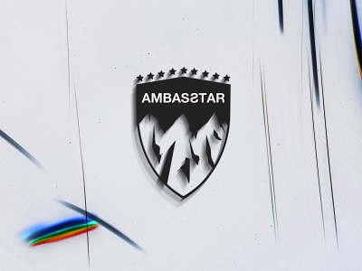 AMBASSTAR Logo Design apparel branding design graphic design logo logo desgn print print design sport logo sports streetwear