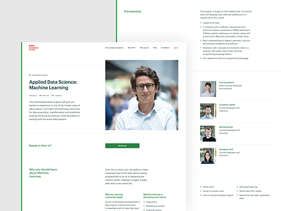 EPFL Extension School — Program | Desktop design education epfl frontend development lausanne learning switzerland ui university ux