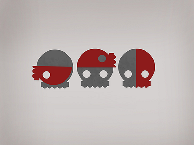 smiling skull graphic design icons illustration logo skull