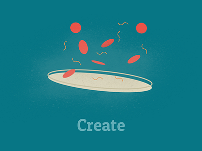 Create create graphic design illustration pizza