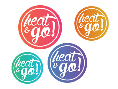 Heat&Go! - Concept generation branding experiment exploring loading logo tupperware