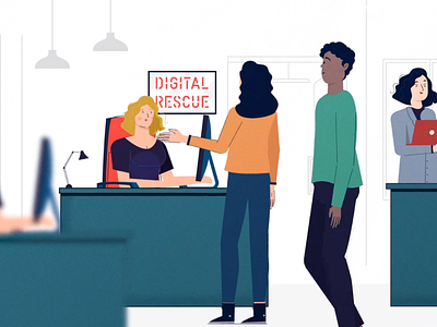 Digital Rescue Animated Explainer Video