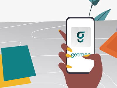 GetMee Animated Explainer Video animation illustration motion graphics