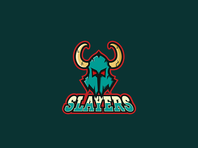 Slayers branding graphic design illustrator logo