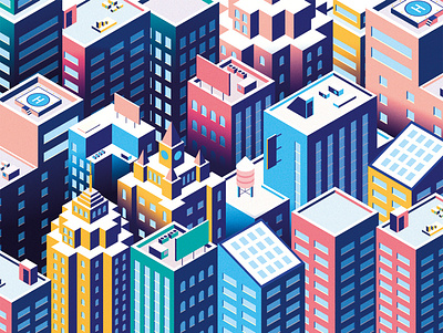 City Scape graphic design illustrator vector