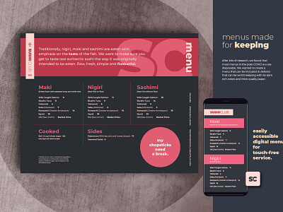 Sushi Club - Brand identity