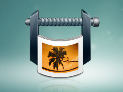 Slim photo app icon