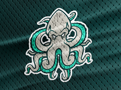 Kraken Jersey athletic logo college college basketball college football college sports hockey kraken octopus sports sports logo sportswear squid