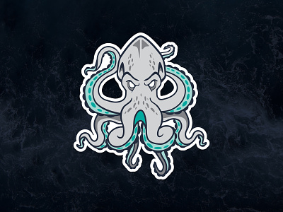 Kraken Mascot Logo