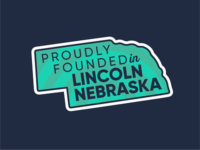Lincoln Sticker lincoln lincoln nebraska nebraska states sticker