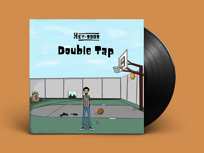 Double Tap (EP Cover) branding cover art cover artwork design hey zooz illustration music music cover