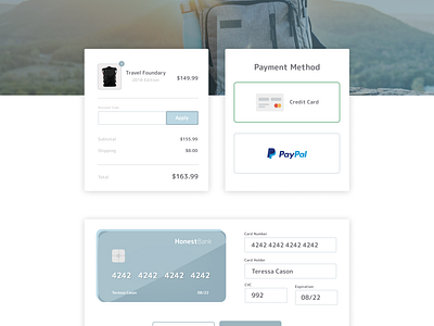 Credit Card Form