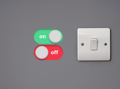 Day 015: On/Off button #DailyUI app graphic design ux