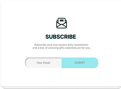 #DailyUI Day 026 Subscribe app design ux