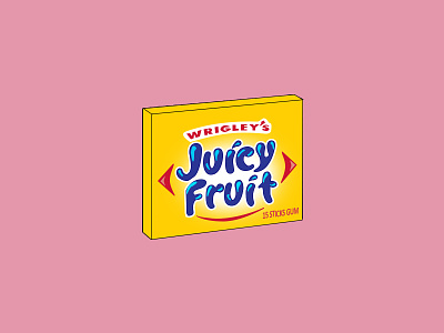 Juicy Fruit chewing fruit gum juicy juicy fruit pink wrigleys yellow