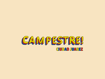 Campestre font mexico text trypography