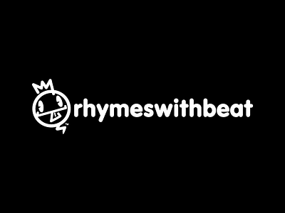Rhymes With Beat apparel logo brand design branding clothing brand clothing label design logo streetwear
