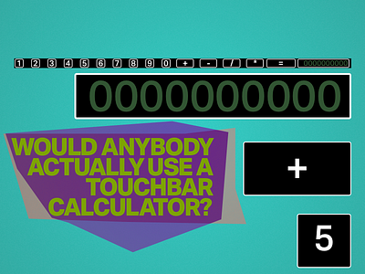 Daily UI 004 - (Likely pretty useless) Calculator calculator dailyui macbook