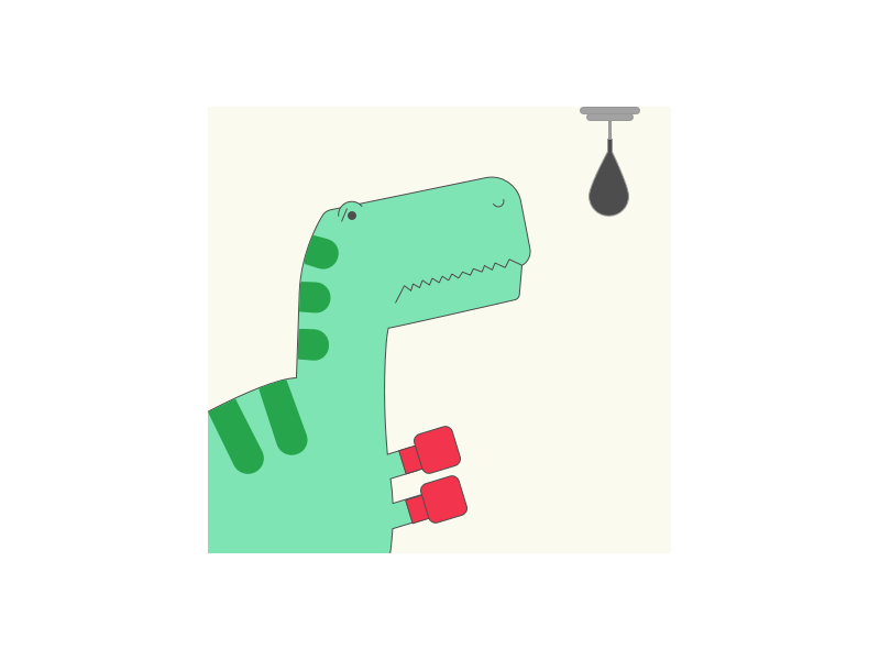 The struggle is real animation boxing dinosaur gif sketch t. rex