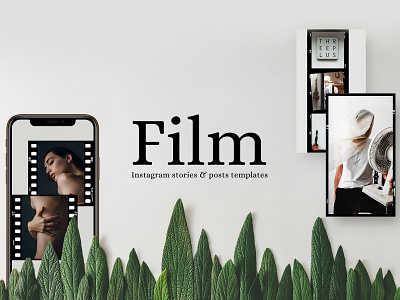 40 Film Stories and Posts Templates