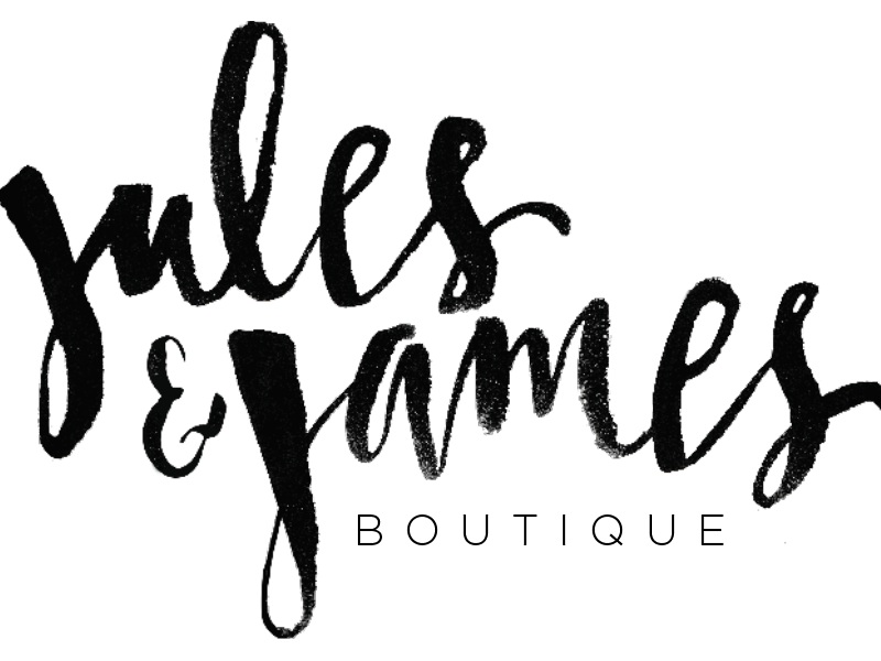 Jules & James Logo by Jennifer Rhea on Dribbble