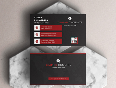 Business card adobe illustrator adobe indesign adobe photoshop black branding busin business card classy corporate design graphic design illustration logo