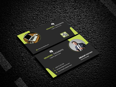 Business Card adobe illustrator adobe indesign adobe photoshop black branding business card classy corporate creative custom design elegant graphic design illustration logo luxury minimal modern stunning stylish