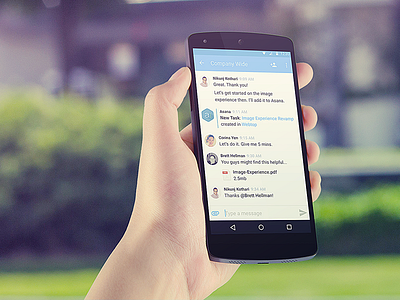 Hall on Nexus android app appdesign design google materialdesign smartphone ui ux