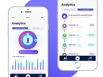 Analytics screen from Adobe Live demo