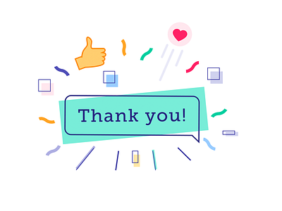 👋Hai, thank you for helping me grow email illustration