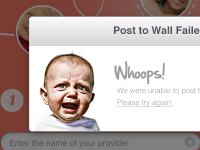 Fail. angry baby error fail