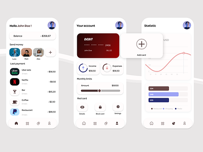 Payment app design app dailyui design mobile ui