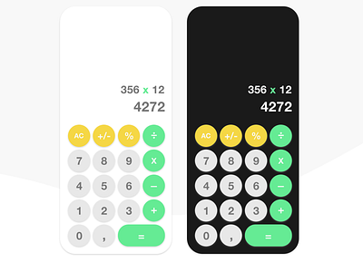 Daily UI - Day 4 : calculator