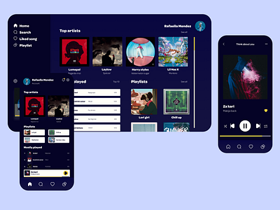 Daily UI 009 - Music Player