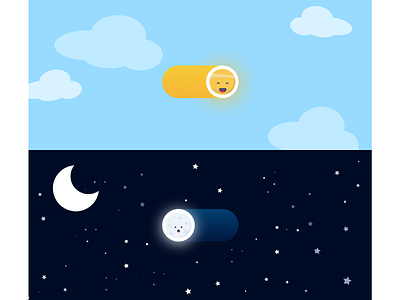 Daily UI - Day 015 — switch day&night