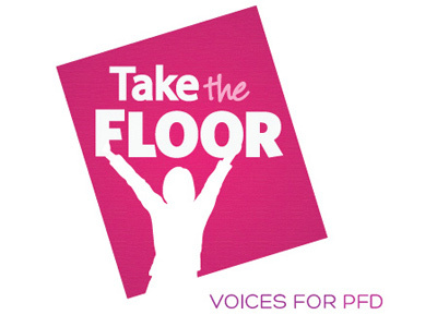 Take the floor augs design logo oppenheim pink scott