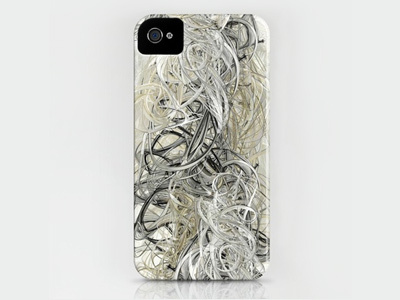 Shiver Iphone case case code coded design dg8tal generated generative iphone iphone case oppenheim scott