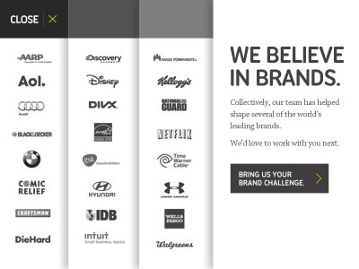 We Believe in Brands