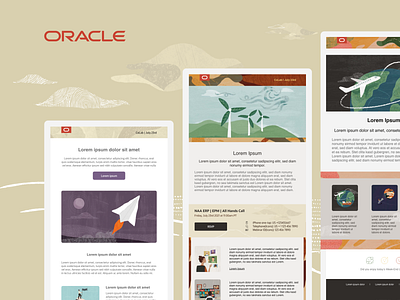 Oracle Internal Communication Email Templates