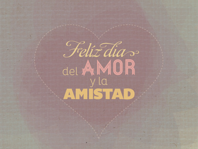 Feliz Dia De La Amistad. Friendship Day Lettering In Spanish For