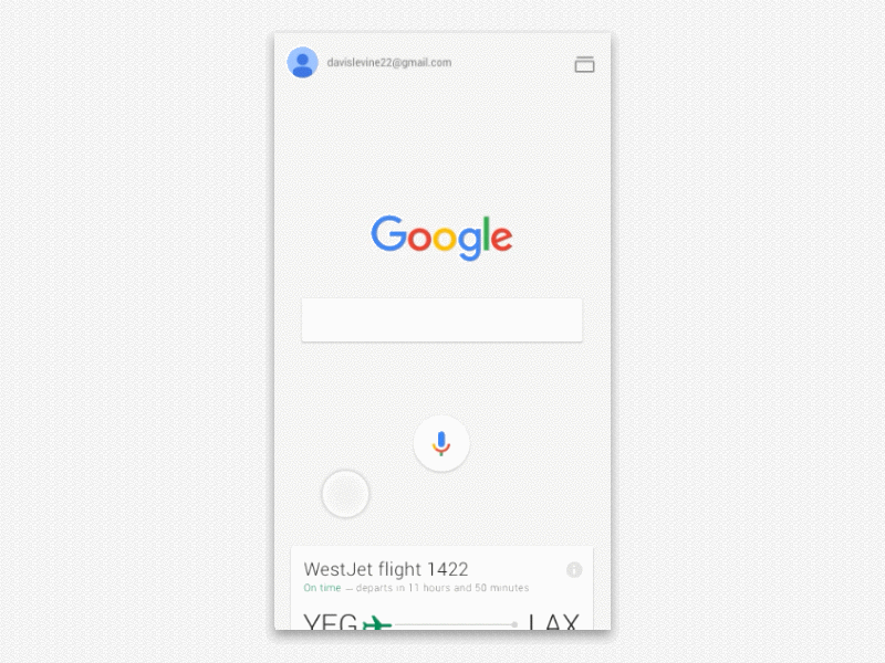 Google Search - Principle Experiment google ios principle search sketch sketchapp