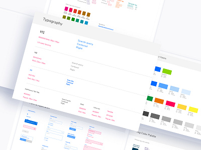 Data Portal Style guide design design system styleguide uiux