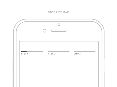 Progress Bar bar ios iphone mobile progress progress bar ui ux