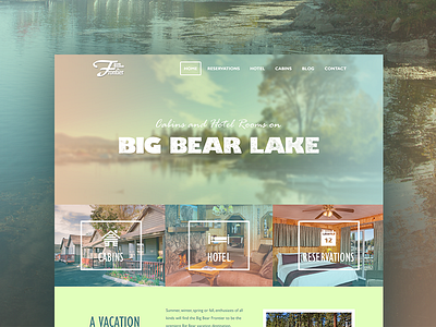 Cabin Vacation Rentals Site