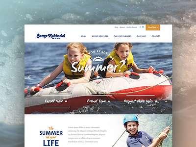 Camp Robindel Homepage