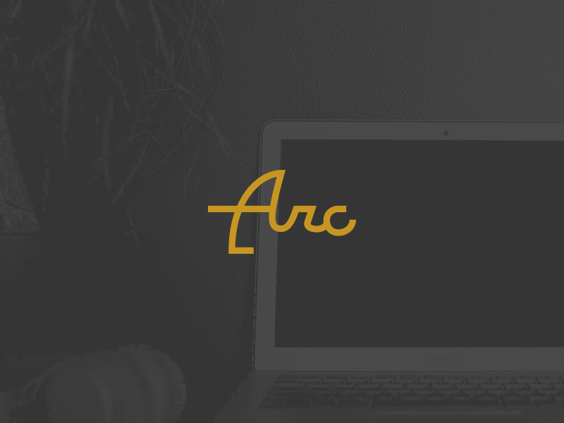 Arc Logo Concept 2 a arc branding lamp light logo